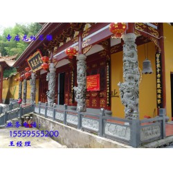 南川寺廟石龍柱 供應(yīng)優(yōu)質(zhì)寺廟石龍柱